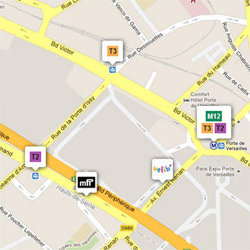 Voir la localisation des locaux de france.tv studio sur Google Maps